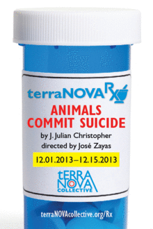 terraNOVA Collective presents J. Julian Christopher's "Animals Commit Suicide," directed by Jose Zayas