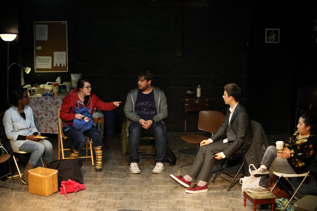 Stable Cable Lab Co presents THE CONSPIRACISTS, written and directed by Max Baker, photo by Alex Wroblewski