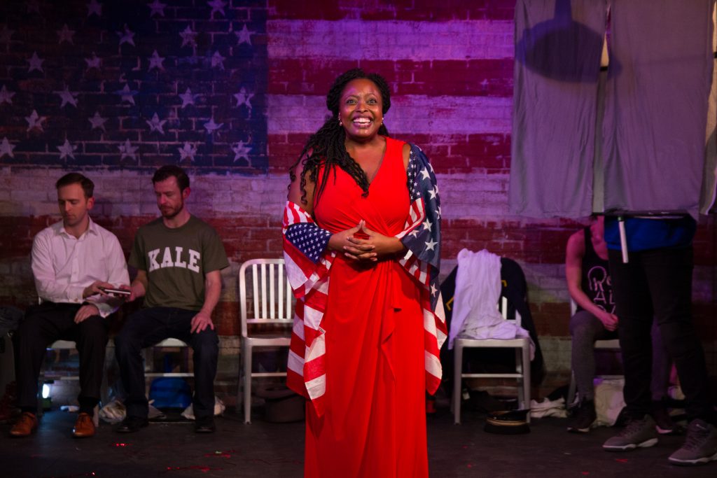 New Light Theater Project presents THE AMERICAN TRADITION, written by Ray Yamanouchi, directed by Axel Avin Jr., at 13th Street Repertory Company, photo by Jody Christopherson