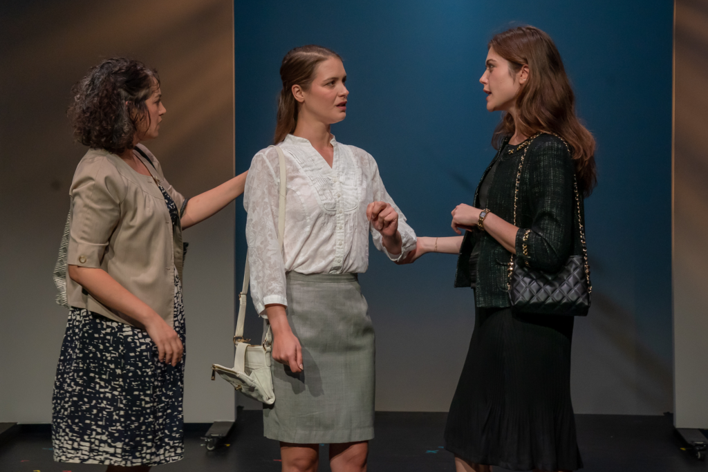 Eden Theater Company presents COMPLICITY, written by Diane Davis, directed by Illana Stein, at The New Ohio Theater, photo by Ashley Garrett