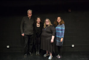 Robert Lyons, Kristin Marting, Randi Berry, and Daniella Topol of the West Village Rehearsal Co-Op, photo by Jody Christopherson