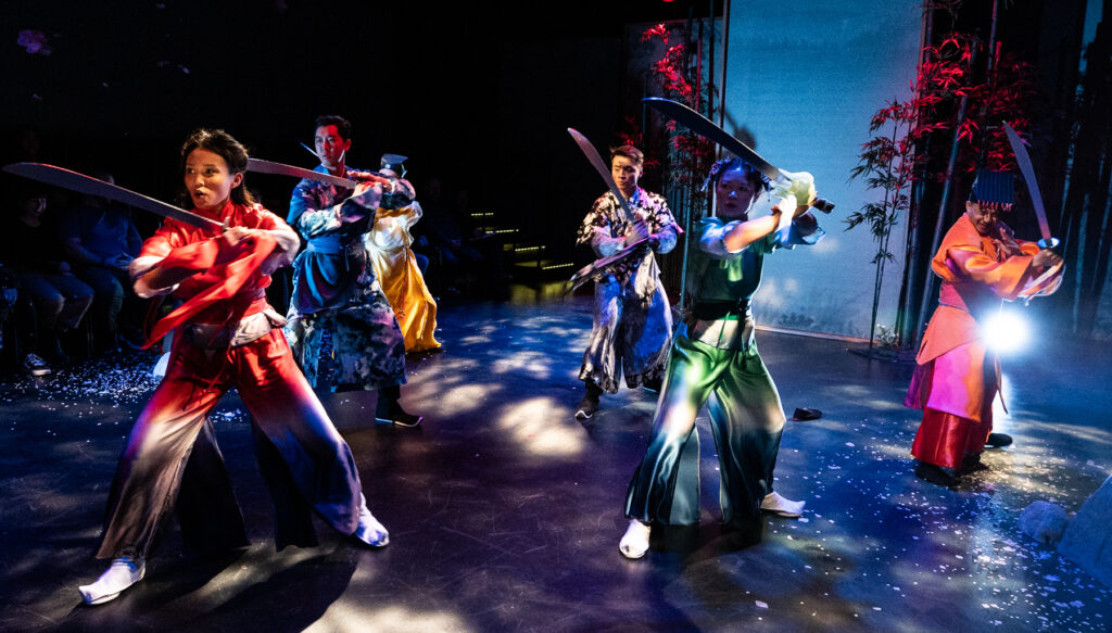 Pan Asian Repertory Theatre presents WARRIOR SISTERS OF WU, written by Damon Chua, directed by Jeff Liu, photo by Russ Rowland