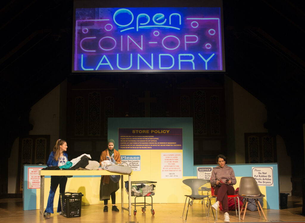 UP Theater Company presents LOST SOCK LAUNDRY, written by Ivan Faute, directed by Madelyn Chapman, photo by Jody Christopherson