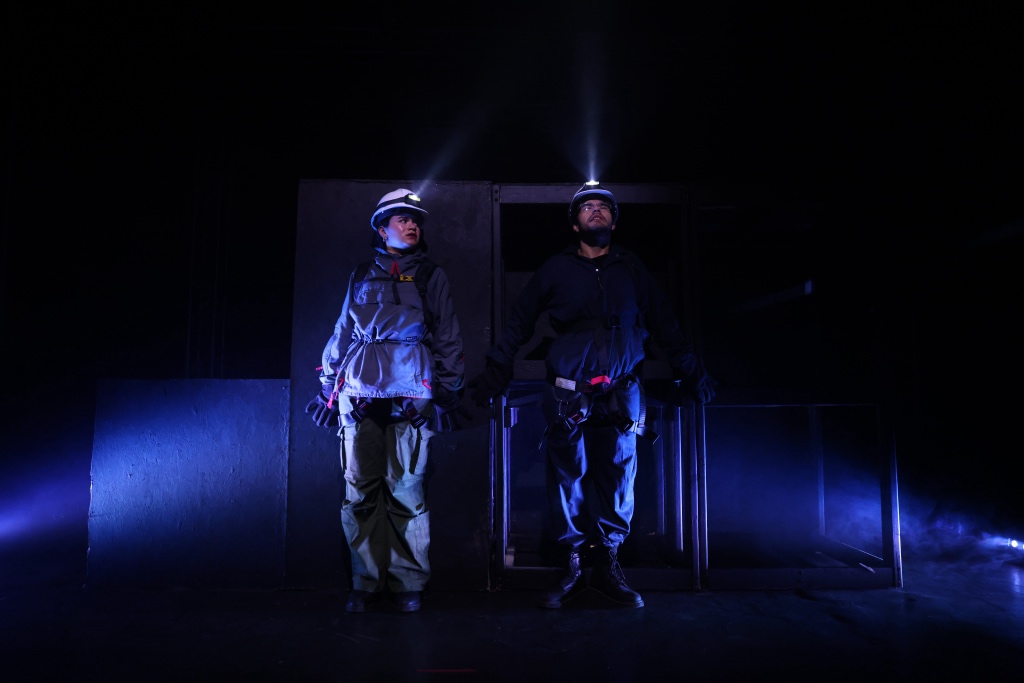 New Relic Theatre presents IN THE MOUTH OF THE BEAST, written by Baylee Shlichtman, directed by Eliza Palter, at MITU 580, photo by Jennifer Loo