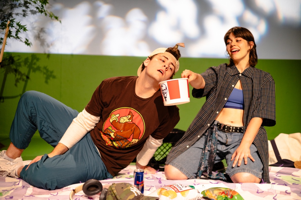 New Relic Theatre presents THE GOO, written by K. Rose Dallimore, directed by Eliza Palter, at The Chain Theatre, photo by Jon Tylor