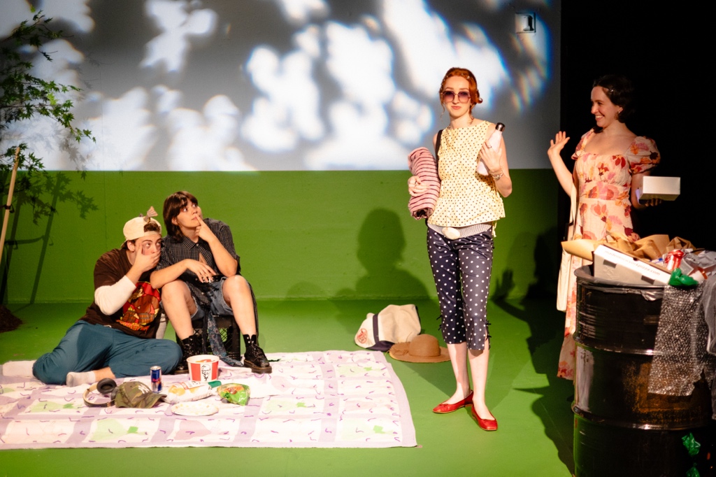 New Relic Theatre presents THE GOO, written by K. Rose Dallimore, directed by Eliza Palter, at The Chain Theatre, photo by Jon Tylor