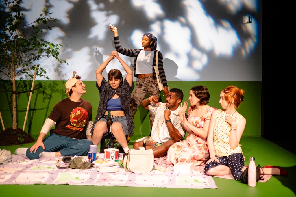 New Relic Theatre presents THE GOO, written by K. Rose Dallimore, directed by Eliza Palter, at The Chain Theatre, photo by Jon Tylor