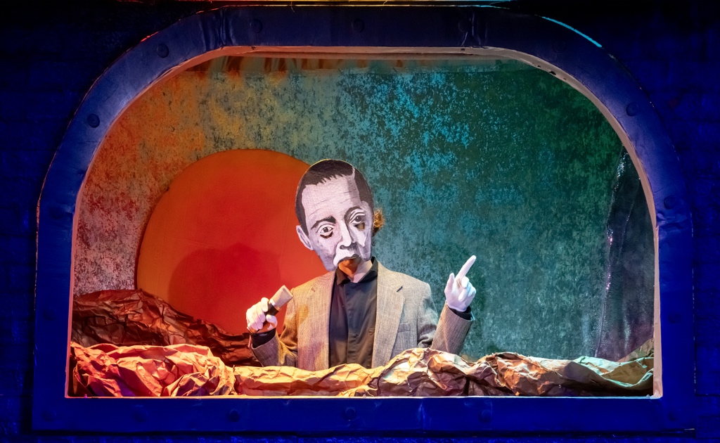 DIMENSION ZERO by Boxcutter Collective, presented at HERE Arts Center, photo by Richard Termine