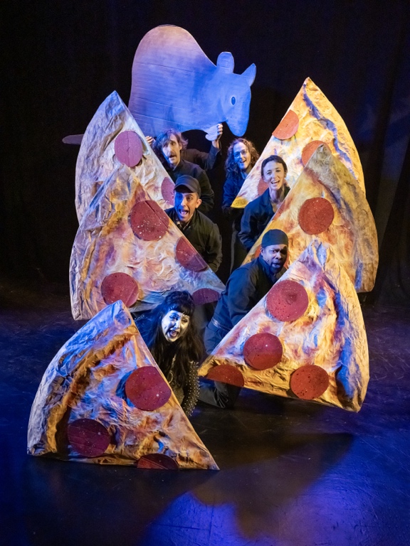 DIMENSION ZERO by Boxcutter Collective, presented at HERE Arts Center, photo by Richard Termine