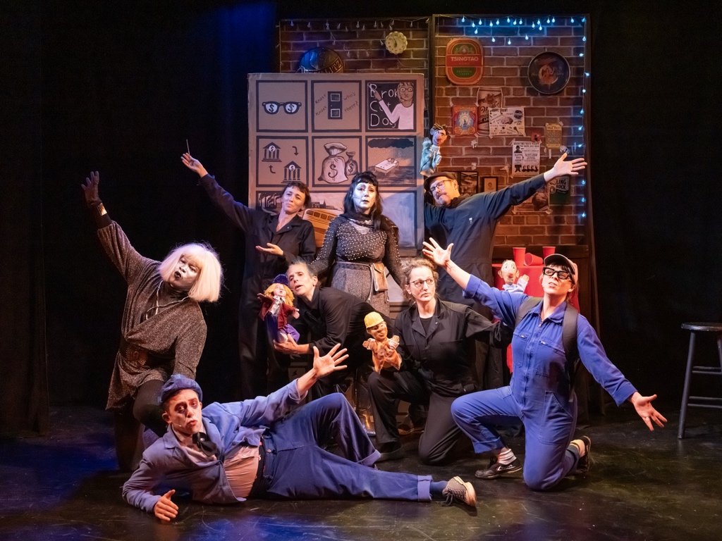 DIMENSION ZERO by Boxcutter Collective, presented at HERE Arts Center, photo by Richard Termine