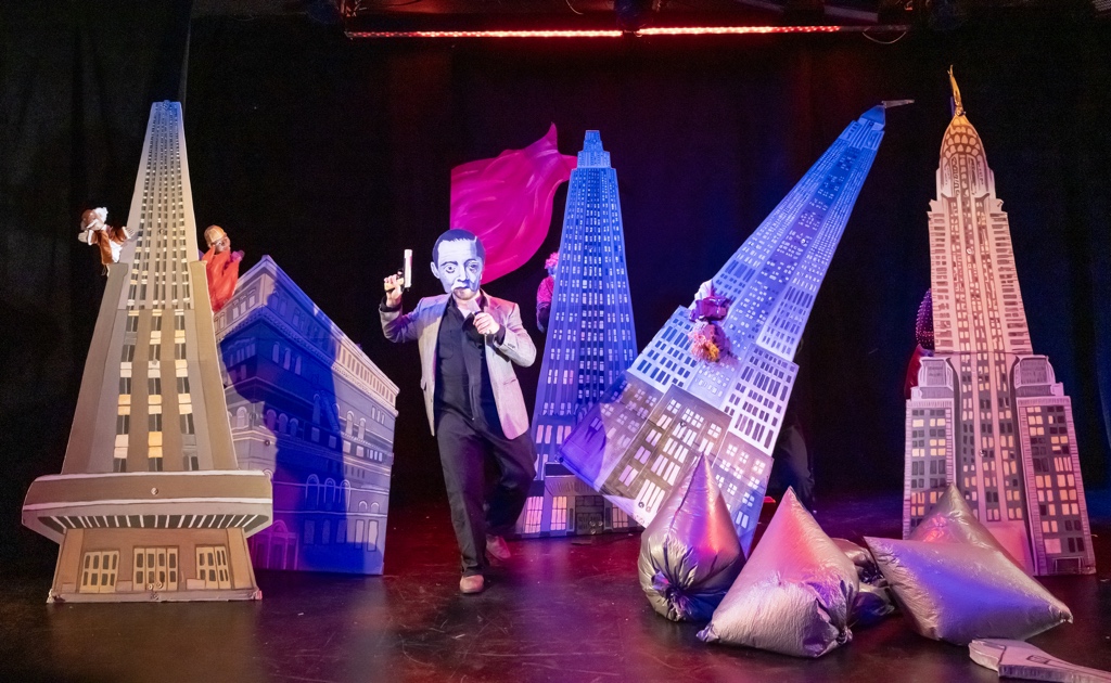 DIMENSION ZERO by Boxcutter Collective, presented at HERE Arts Center, photo by Richard Termine