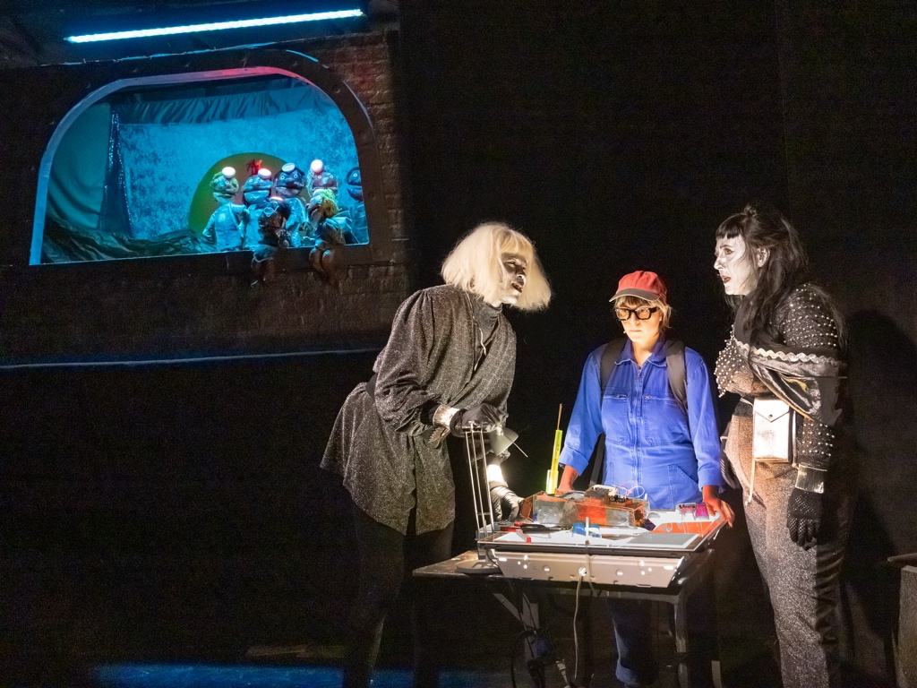 DIMENSION ZERO by Boxcutter Collective, presented at HERE Arts Center, photo by Richard Termine