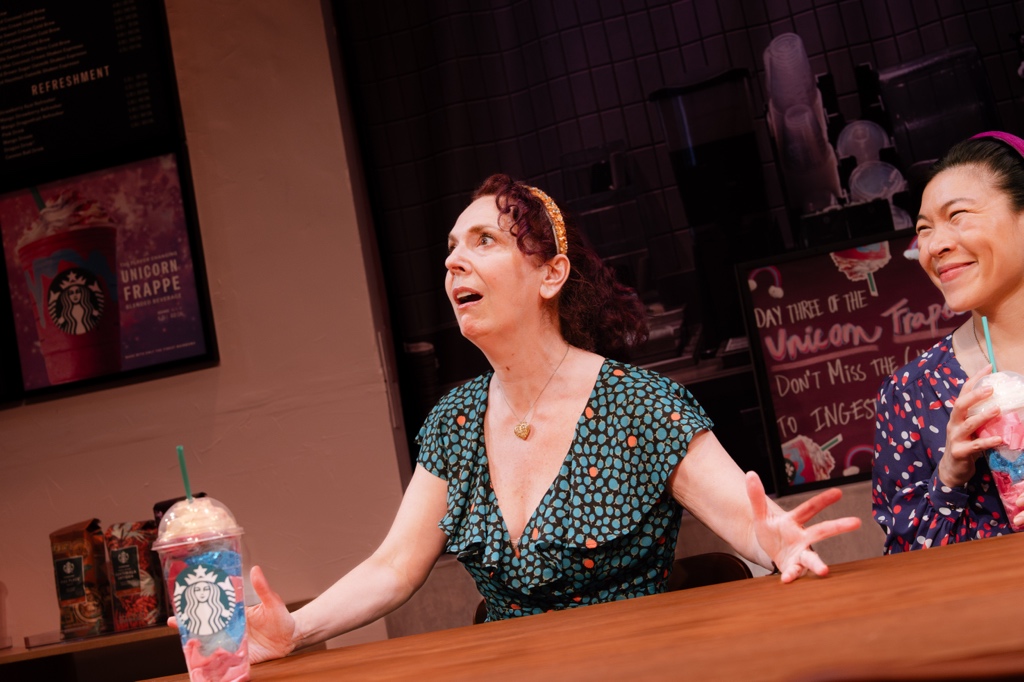 I WANTTT A UNICORN FRAPPE!!! by Catherine Weingarten directed by Alex Tobey at The Tank NYC, photo by HanJie Chow