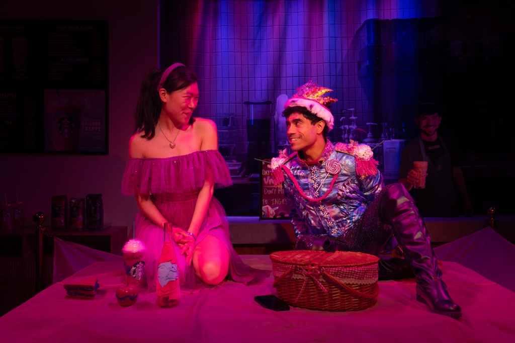 I WANTTT A UNICORN FRAPPE!!! by Catherine Weingarten directed by Alex Tobey at The Tank NYC, photo by HanJie Chow