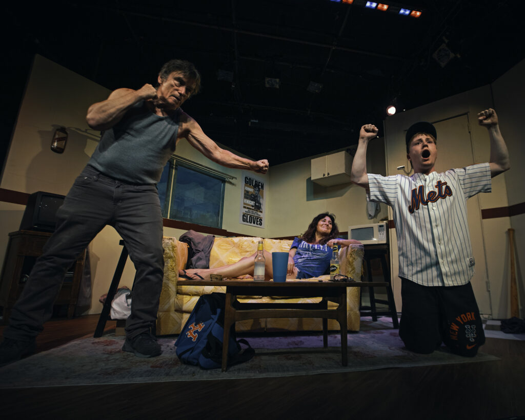 SparkPlug Productions presents THE BATHROOM ATTENDANT, written by Tom Kelly, directed by Andrew Block, photo by Scott Fetterman
